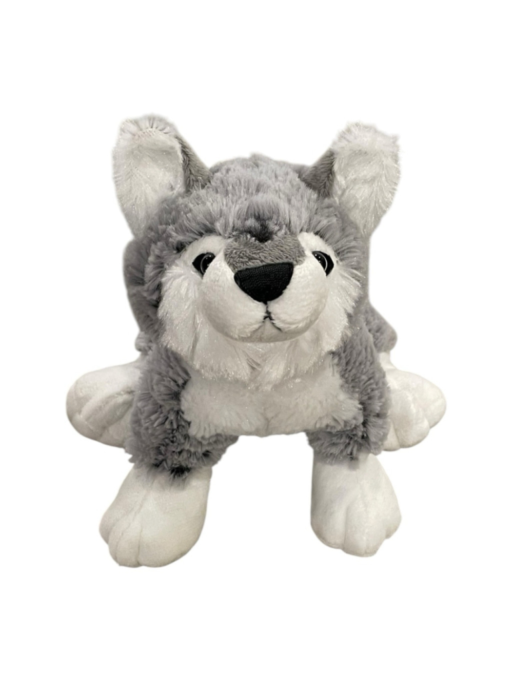 Ganz Webkinz Grey Wolf HM358 Retired No Code Plush Stuffed Animal HTF